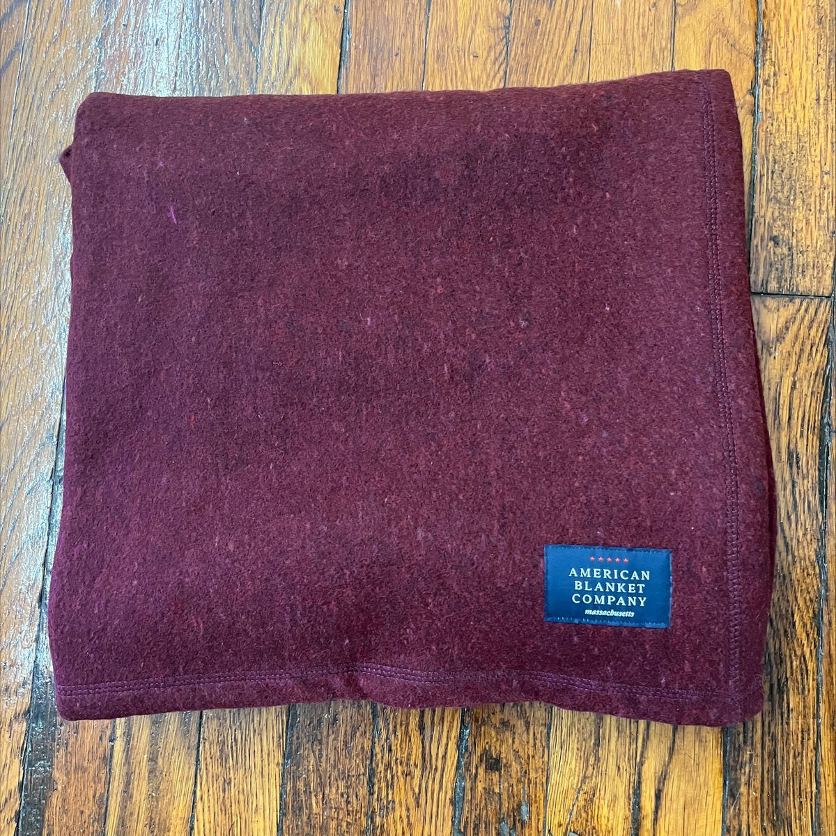 Wool Throw Blanket-Recycled Wool and Polyester Throw Blanket