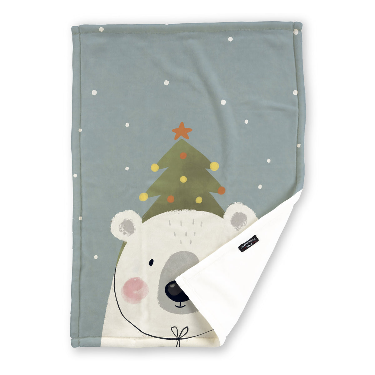 Winter Critters Printed Holiday Throws | Luster Loft