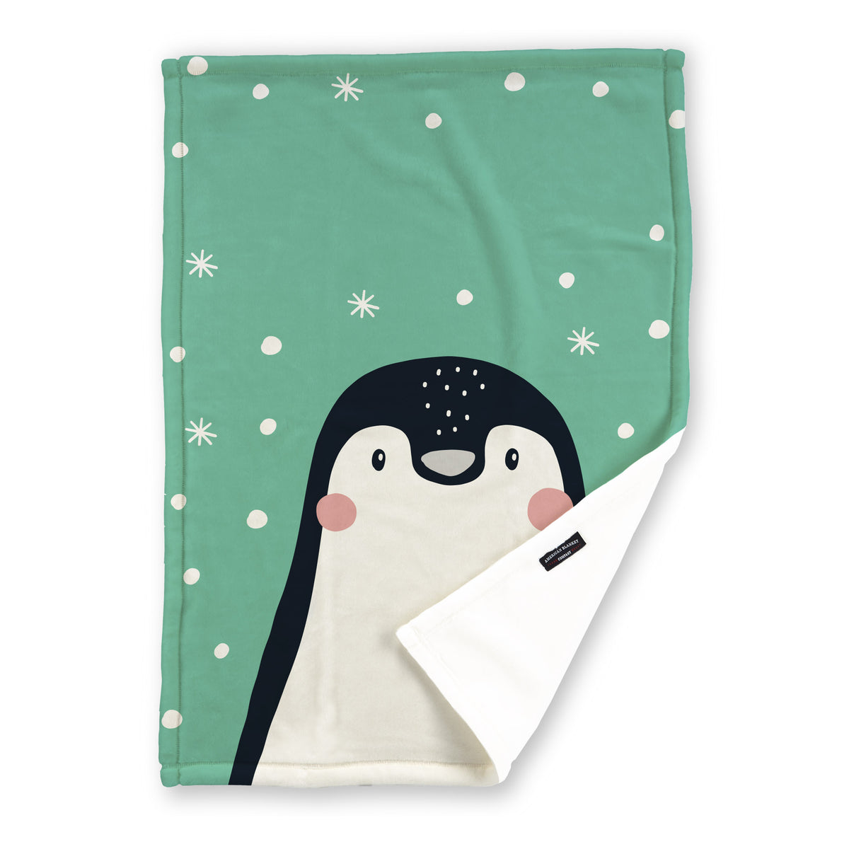 Winter Critters Printed Holiday Throws | Luster Loft