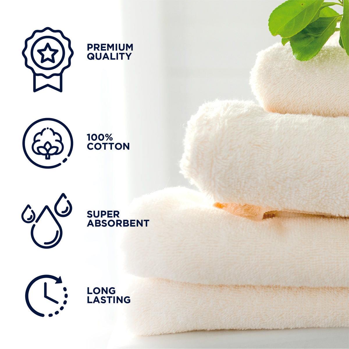 100% Cotton Bath Towels | Made In The USA