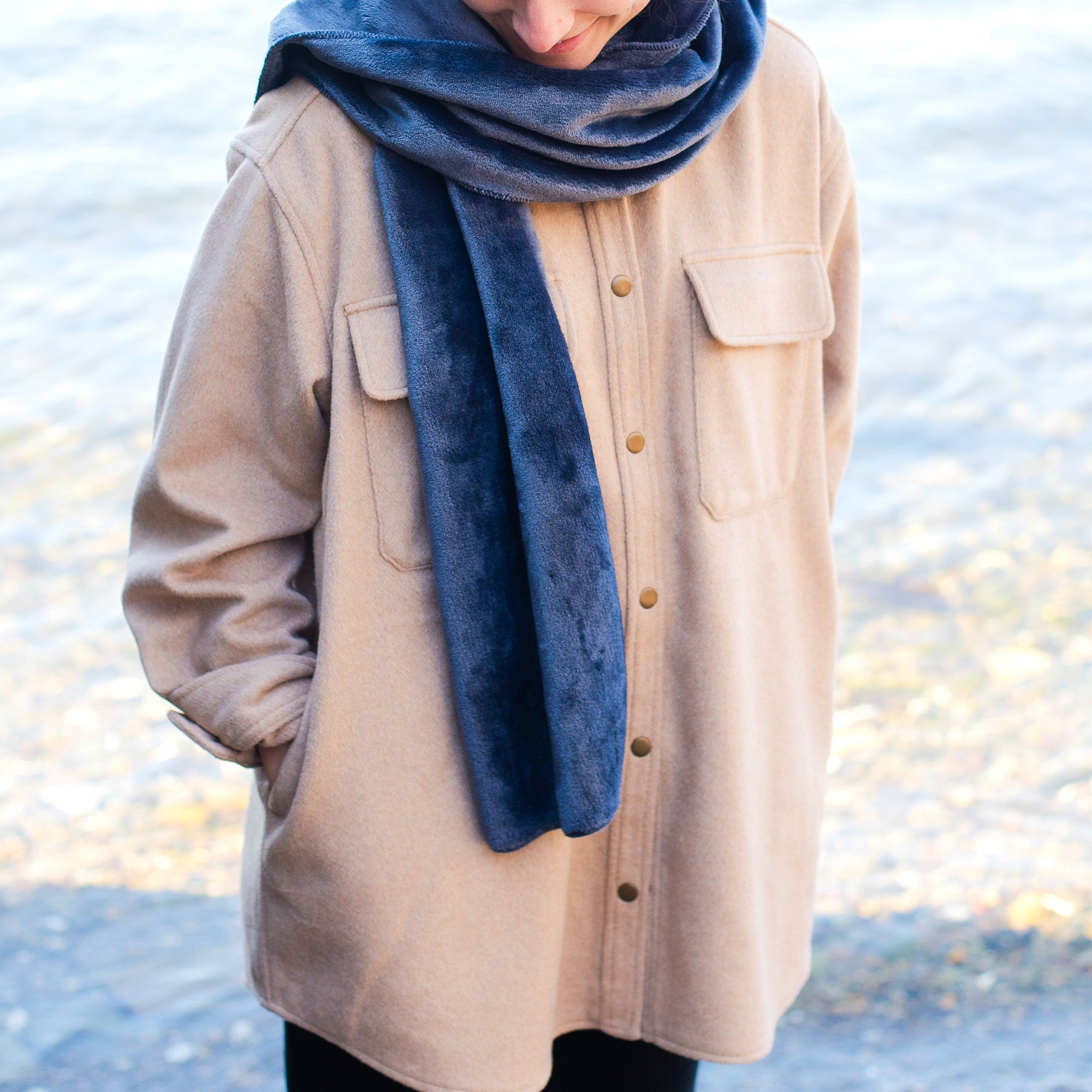 Keep Cosy With A Blanket Wrap Scarf