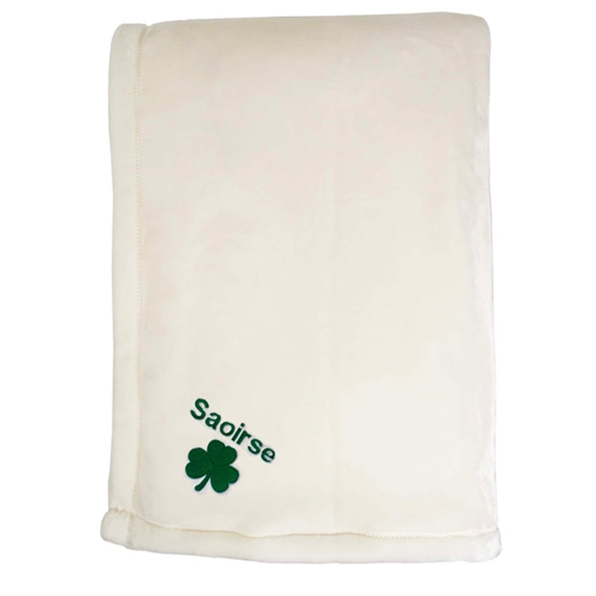 Irish Heritage Embroidered Blankets Customized Personalized