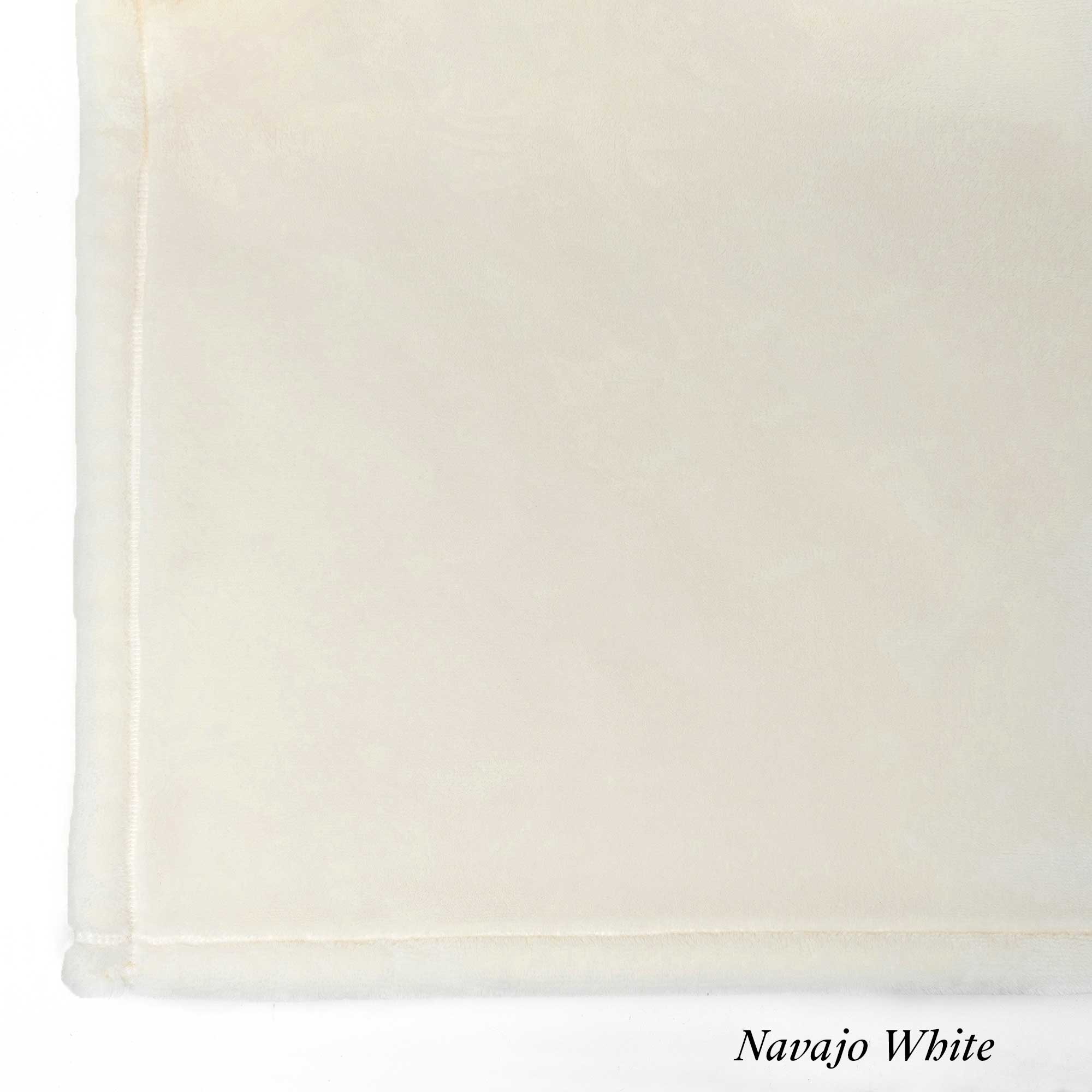 Weighted discount white blanket