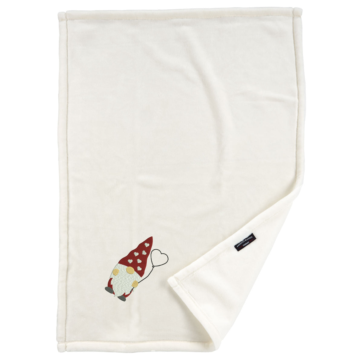 Valentine&#39;s Day Custom Embroidered Blanket- Luster Loft Fleece Blanket